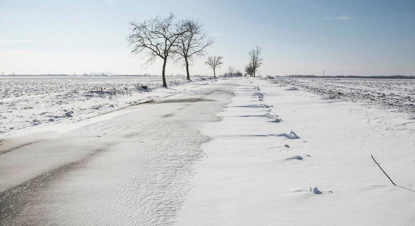 Hófúvásra és havazásra figyelmeztet a meteorológia pénteken
