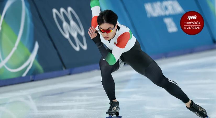 Második legjobb magyar eredmény: Kim Minseok 7. lett 1500 méteren