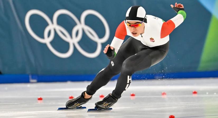 Az utolsó pillanatban csúszott le a pontszerzésről a téli olmpia magyar versenyzője
