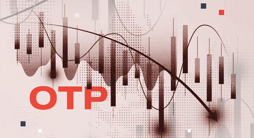 Az OTP húzta magával a mélybe a magyar tőzsdét