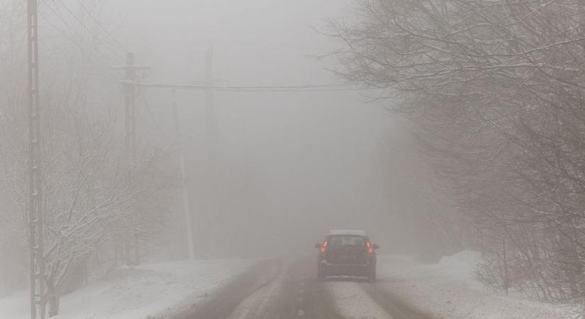 Videón a hatalmas havazás Dobogókőn: pénteken még ennél is durvább lehet az időjárás fotók