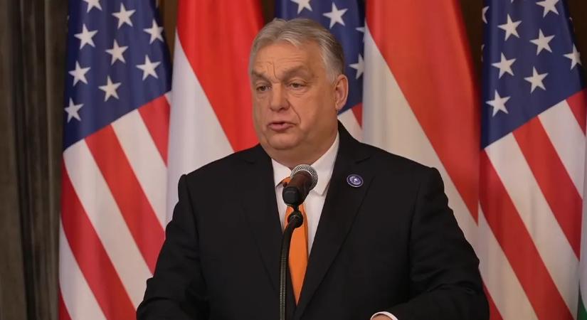 Orbán Viktor történelmi sajtótájékoztatója Washingtonból - Videó