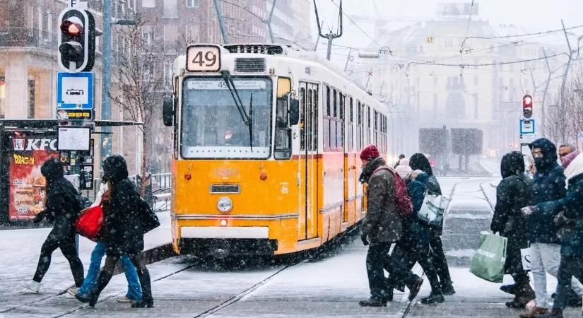 Két hullámban csap le a csapadék – havazás, viharos szél és fagy is jön