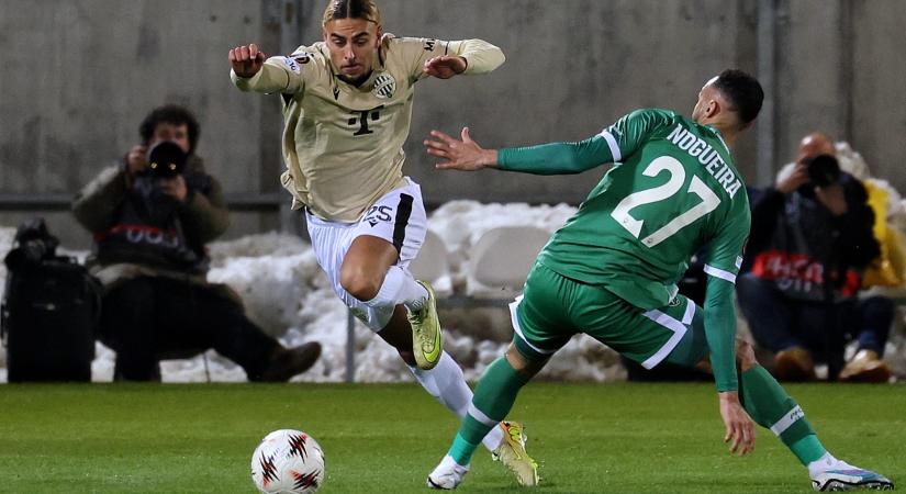 Nincs könnyű helyzetben a Fradi, kikapott az Európa-ligában