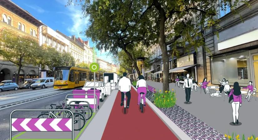 Józsefvárosban már idén látni lehet, hogy fog kinézni az átépített Nagykörút