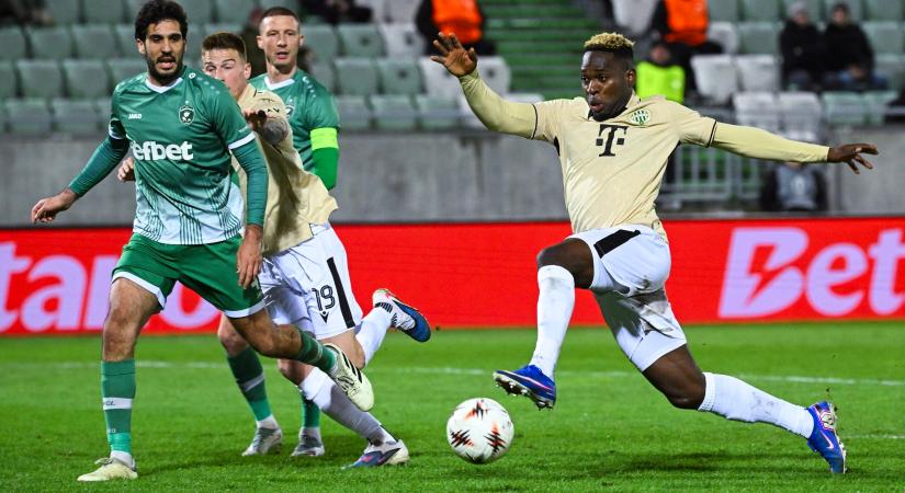 Több helyzete ellenére hátrányban a Fradi