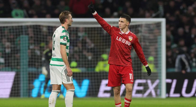 Európa-liga – A Stuttgart három góllal győzött Glasgow-ban