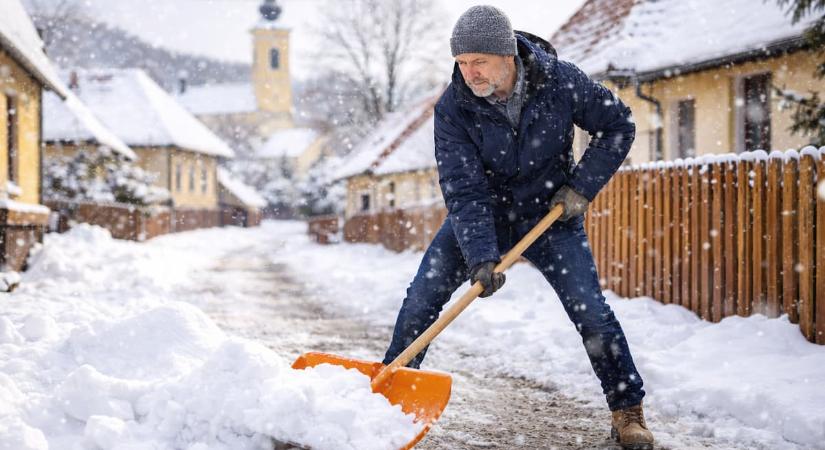 30 centi hó és hóátfúvások: durva időre készülj ma, ha ebben a 4 vármegyében élsz