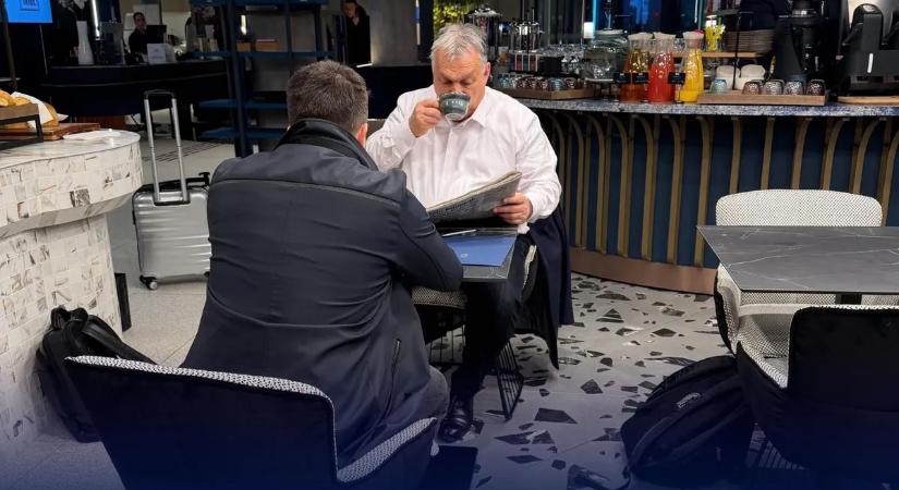 Orbán Viktor: Letesszük az új terminál alapkövét