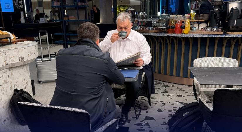 Orbán Viktor washingtoni útja után már Ferihegyről üzent egy meglepőt