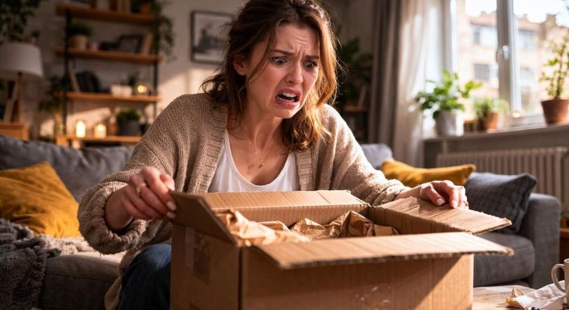 Gusztustalan, ami a csomagból előkerült – ezért érdemes óvatosan kinyitni temus rendelést