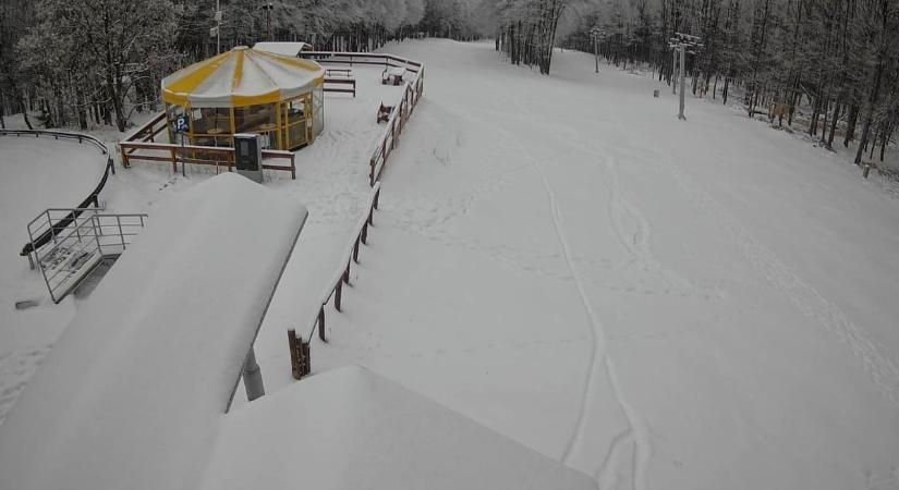 Viharos széllökések és hóátfúvások – figyelmeztetést adtak ki Hevesre