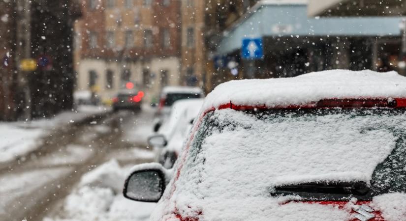 Havazás és hófúvás várható pénteken - több vármegyére figyelmeztetést adtak ki