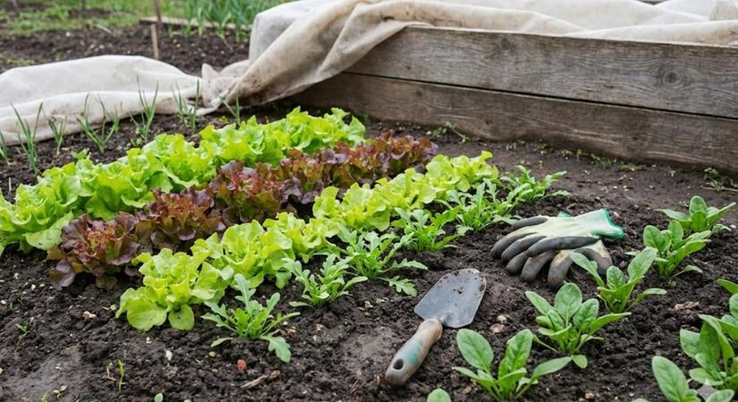 Korai saláták és leveles zöldségek – így indulhat a konyhakert már tavasszal