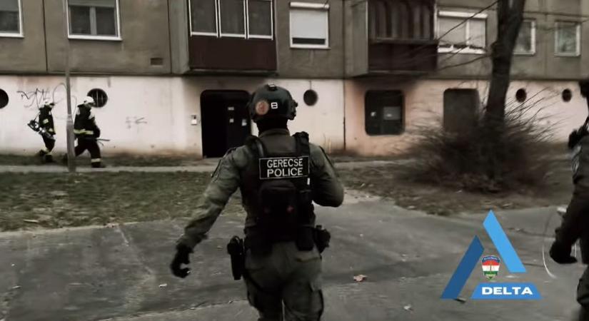 Kiderült, miért lepték el a kommandósok Tatabánya hírhedt városrészét - videón a drograzzia