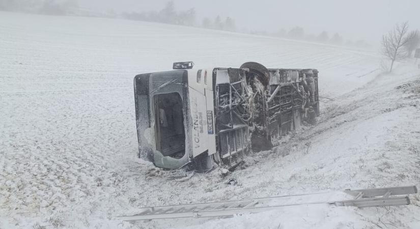 MÁV: Nyugat-Magyarországon válságos a közlekedési helyzet