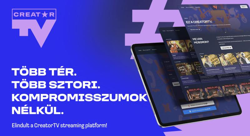 Elindult a Creator TV saját streaming platformja
