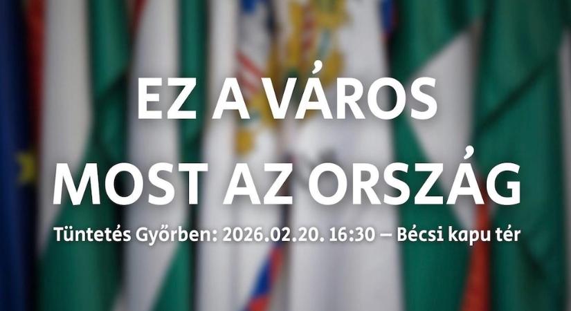 Változás a pénteki győri programban: TSZV tüntetés lesz, a közgyűlést viszont máshol lehet követni