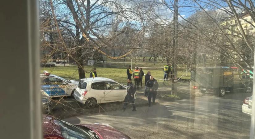 Második világháborús bomba miatt lezárták a Csörsz parkot