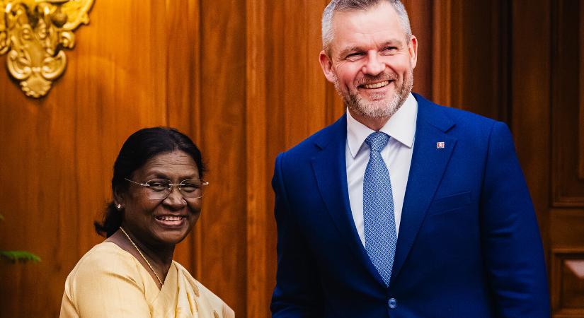 Peter Pellegrinit fogadta az indiai kormányfő