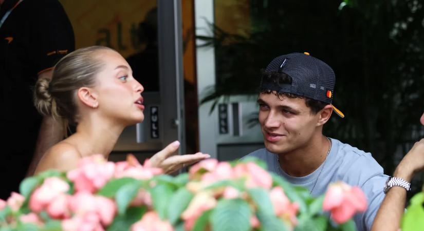 Leleplezték Lando Norrist, ezért szakított barátnőjével