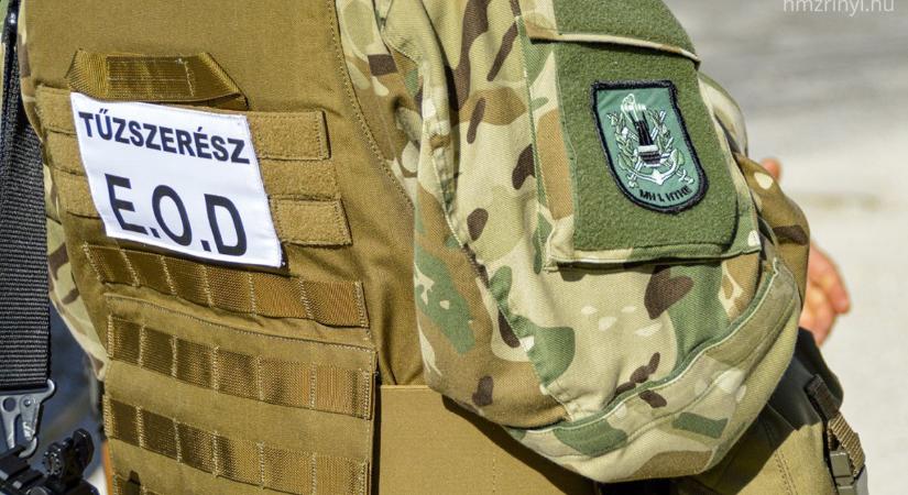 Elszállították a XII. Csörsz parknál talált világháborús robbanóeszközöket