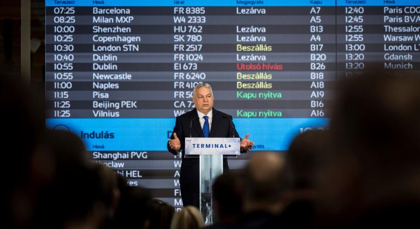 Húsz éve esett meg az a csúfság, hogy az akkori kormány eladta az „ország aranytojást tojó tyúkját”, a repülőteret – mondta Orbán Viktor