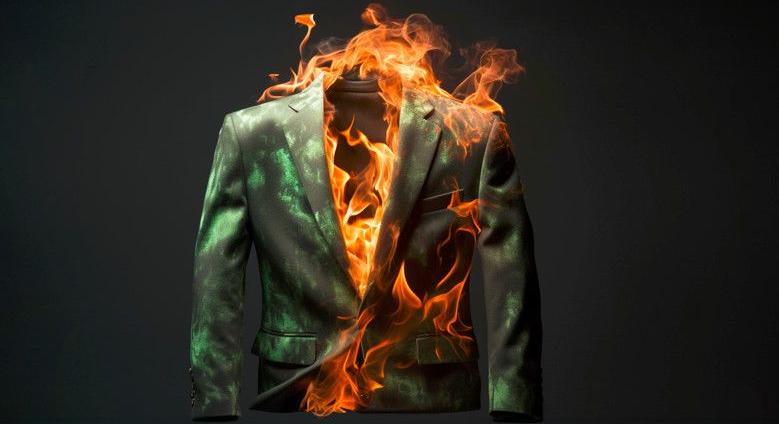 Ruhák égtek a borsodivánkai mosodában