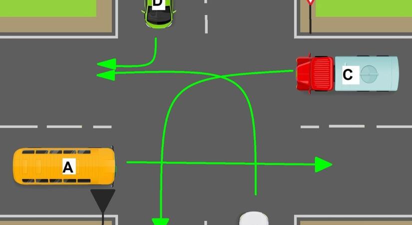 Erre a KRESZ-tesztre csak a rutinos sofőrök tudják a helyes választ – te köztük vagy?