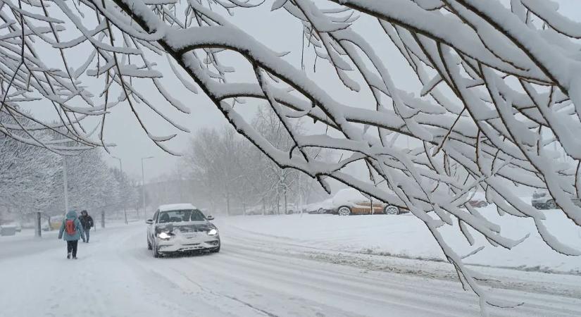 Havazás: van, ahol már 40 centi hó is esett