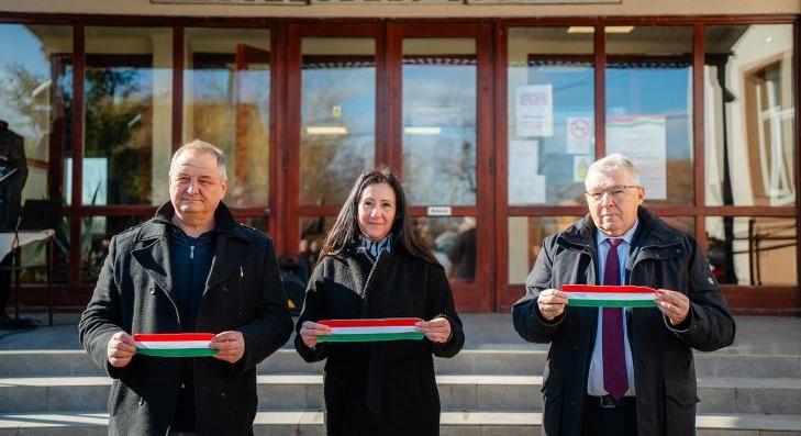 Megújult a művelődési ház Nagyfügeden 