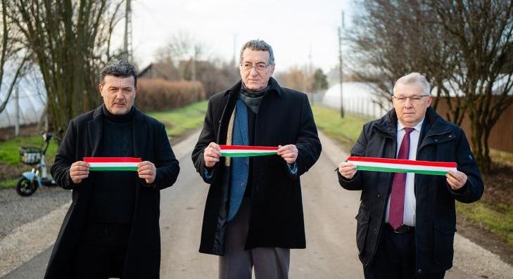 Megújult a Kertész utca jelentős szakasza Csányon 