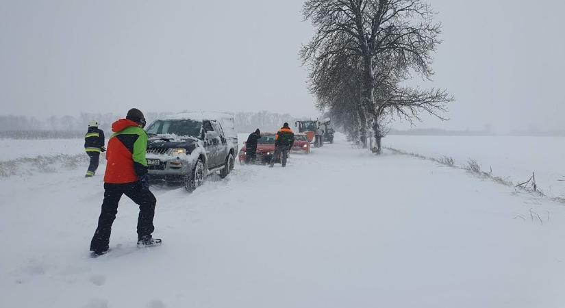Elállt a havazás, mutatjuk, mennyi hó esett Sopronban, Brennbergbányán, Győrben