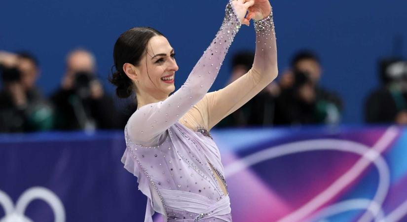 Minden idők legjobb román ötkarikás eredménye női műkorcsolyában