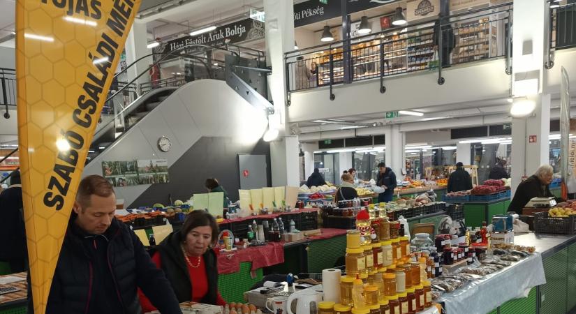 Születésnapos a győri Vásárcsarnok