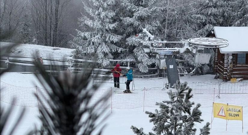 Téli csodavilág lett a Mátrából, elképesztő képek jöttek