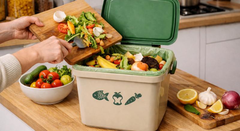 Gyűjtsd a konyhai zöld- és élelmiszerhulladékot!