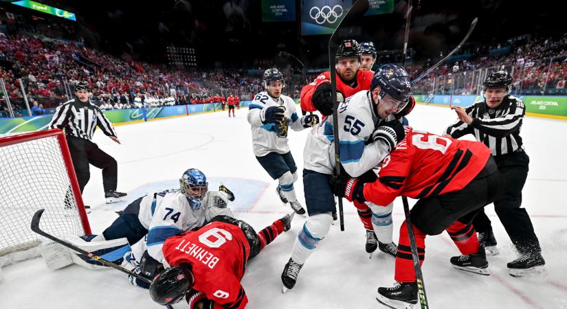 Kicentizték a kanadai hokisok: kétgólos hátrány után az utolsó percben lőtték a győztes gólt az elődöntőben