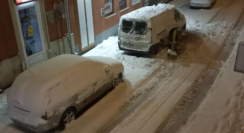 Hóhelyzet Győrben és Sopronban, kettős arcát mutatja a térség