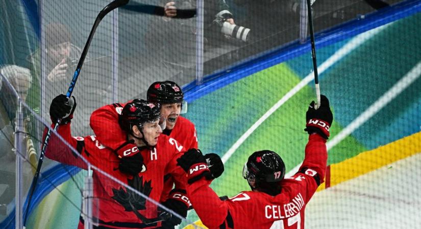 Utolsó perces góllal dőlt el a körömrágós kanadai-finn hokielődöntő