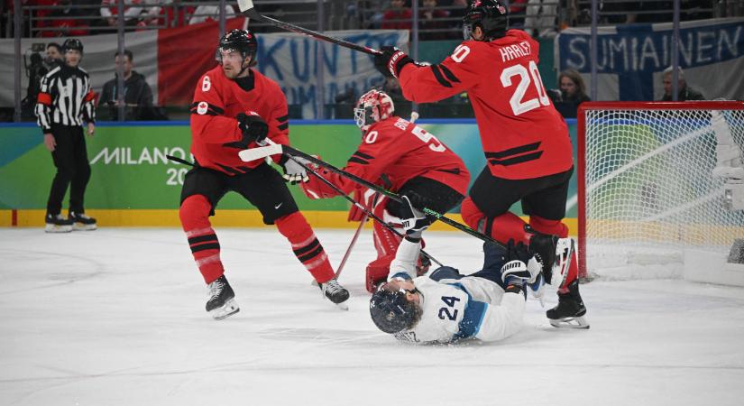 Kétgólos hátrányból fordított a kanadai férfi jégkorong-válogatott és bejutott a döntőbe