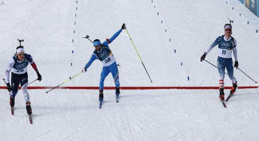 Megcsinálták a show-t a mezőny legvégén kullogó sílövők