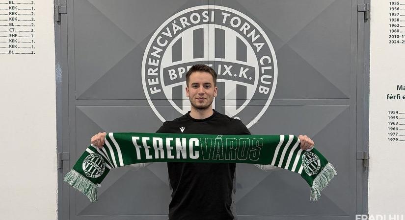 A Ferencvárosnál kapott lehetőséget az Egerből távozó kézilabdázó
