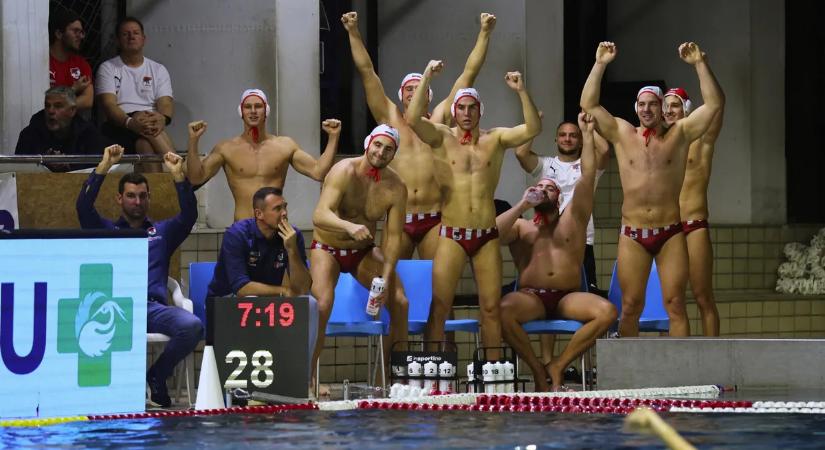 Férfi vízilabda: simán nyerte második meccsét a Honvéd a Konferenciakupában