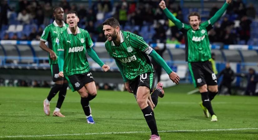 Serie A: a Sassuolo könnyedén nyert az utolsó helyezett Verona ellen