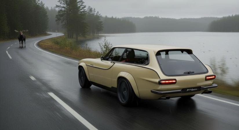 Lenyűgöző restomod lett az egyik leggyönyörűbb Volvóból