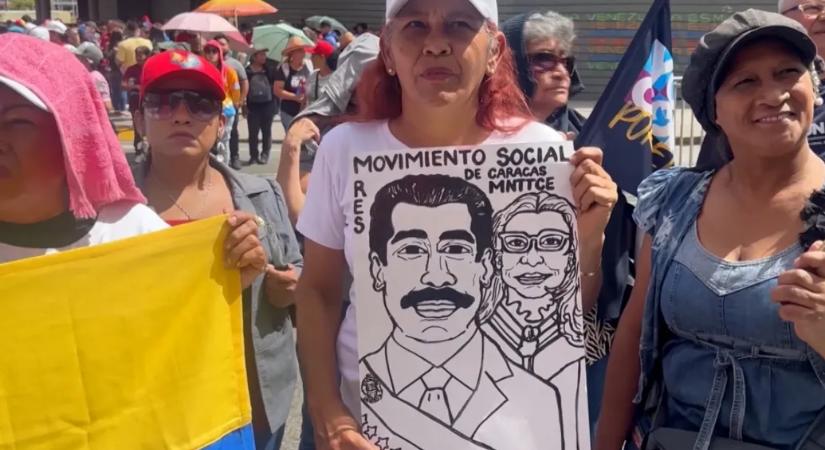 Üzenik Madurónak, hogy tartson ki, várják haza!