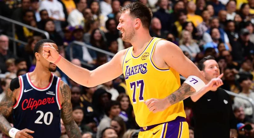 Doncic remekelt a városi derbin, Jokicsék pontrekorddal zúzták szét a Portlandet