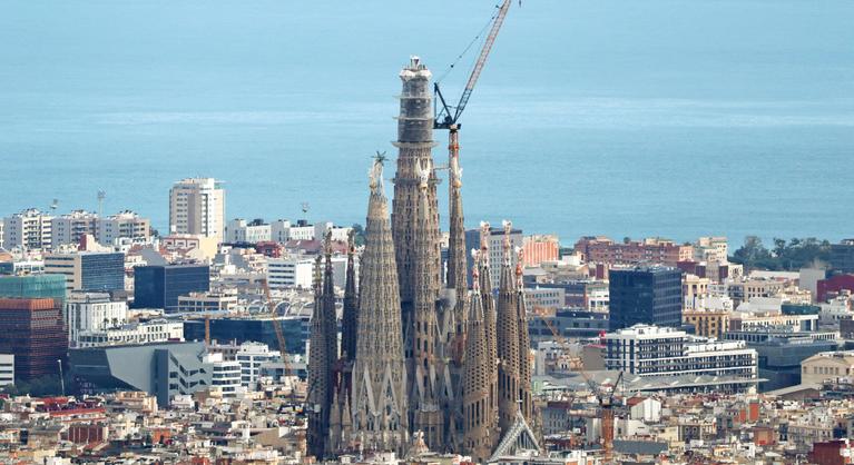 Elérte végleges magasságát a Sagrada Família