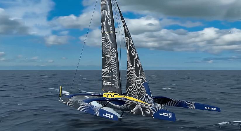 Veszélyben az új földkerülő rekord – Vízre szállt a Gitana 18 trimarán